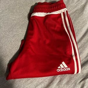 Adidas Tiro 16 Pants Red and white